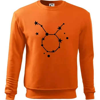 Pánská mikina Souhvězdí - Taurus - Býk - Mikina Essential pánská - 2XL ( Oranžová )