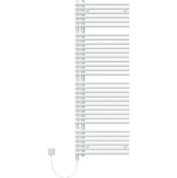 Radiátor Korado Těleso koupelnové trubkové elektrické Koralux Neo KLNE 1100/500, výkon 400 W, topné těleso bez regulátoru, barva bílá