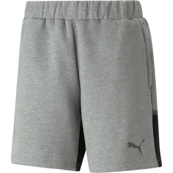 Pánské kraťasy Šortky PUMA teamCUP Casuals Shorts gray L