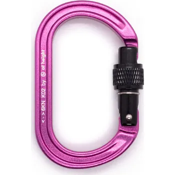 Jištění Pomocná karabina AT HEIGHT K02 SCREW 6 kN