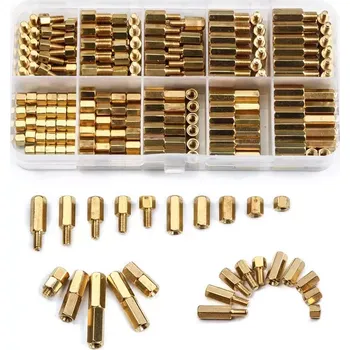 podložka CABTOOLS-39 300 ks mosazných M3 mosazných vymezovacích podložek