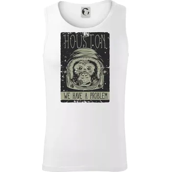 Houston we have a problem - Tílko pánské Core - S ( Bílá )