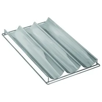 Vložka na knedlíky nerez 1/1 - 3 vlnky