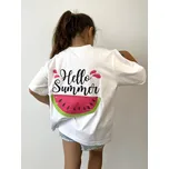 Dívčí tričko s potiskem VSB SUMMER, VELIKOST DĚTI 110-116