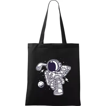 Florbalátor - Taška bavlněná - 42 x 38 cm ( Černá )