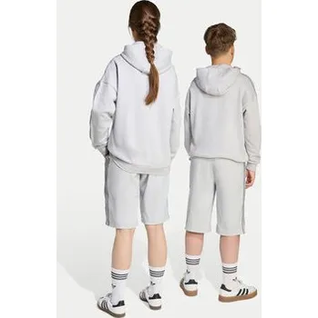 Pánské kraťasy adidas Sportovní kraťasy Minecraft JW7733 Šedá Loose Fit 8_9Y