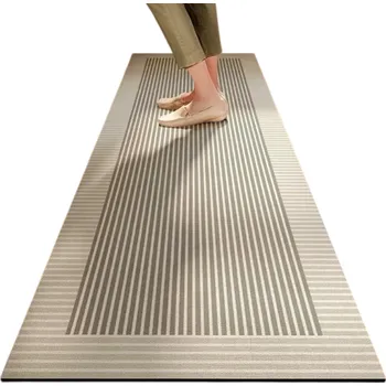 Koberec Měkká kuchyňská rohož 60 x 90 cm v japonském stylu Protiskluzová savá podložka pod dřez a linku Lehká manipulace Snadné čištění