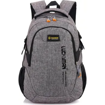 Sportovní batoh Pánský batoh E1028 šedá