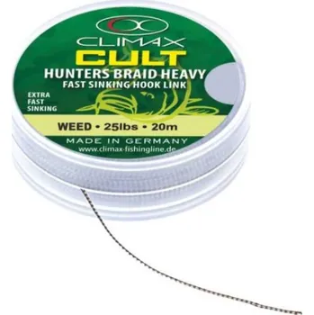Modelářská překližka šňůra-HUNTERS BRAID HEAVY-Weed-20lb/9,1kg/20m šňůra-HUNTERS BRAID HEAVY-Weed-20lb/9,1kg/20m