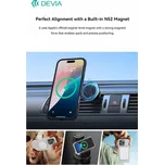 Devia kryt Ripple Magnetic Shockproof TPU Case pro iPhone 16 Pro Max - Gray