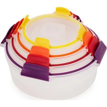 Jídlonosič Joseph Joseph Nest Lock sada kulatých úložných dóz na potraviny, 1000015