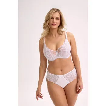 Podprsenka MĚKKÁ BALKONETOVÁ PODPRSENKA JESSIA 1229 BÍLÁ bílá 90D