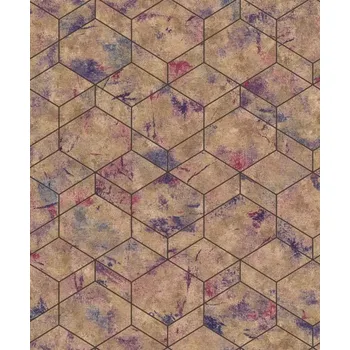 Tapeta Vliesová tapeta na zeď Rasch 649611, kolekce Andy Wand Béžová;Pestrobarevná