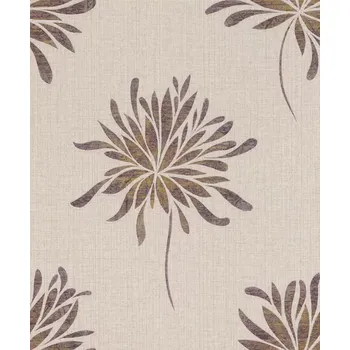 Tapeta Vliesová tapeta na zeď Rasch 649031, kolekce Andy Wand Fialová;Hnědá;Žlutá