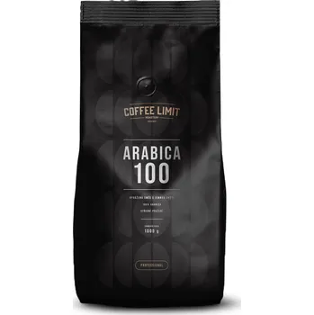 Káva COFFEE LIMIT Arabica 100 - zrnková káva 1kg