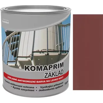 barva na kov Základní nátěr na kov Hammerite KOMAPRIM - Červenohnědý Červenohnědá 0,75L