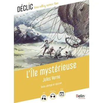 L'Île mystérieuse de Jules Verne: (Texte abrégé) – Hannedouche,Verne (FR)