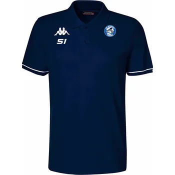 Chlapecká mikina Kappa BARLI polokošile HC Spartak Žebrák Jr tmavě modrá 8Y