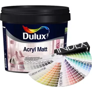 barva na zeď Interiérová barva DULUX Acryl Matt - Míchaný odstín Tónování dle vzorníku 2,5L