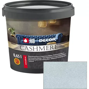 barva na zeď JUB Decor Cashmere 0,75L - Vnitřní dekorativní barva se sametovým efektem 513F