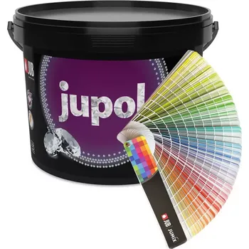 barva na zeď JUB Jupol Brilliant - vinylová malířská barva pro jednovrstvé nanášení - Míchaný odstín 5L
