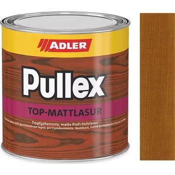 barva a nátěr na dřevo Adler Pullex Top-Mattlasur - Profesionální univerzální lazura s matným povrchem - Ořech (Nuss) 2,5L
