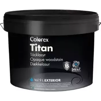 Lak na dřevo Vodou ředitelná barva na dřevo COLOREX Titan (dříve Solid) - Jasan 2,7L