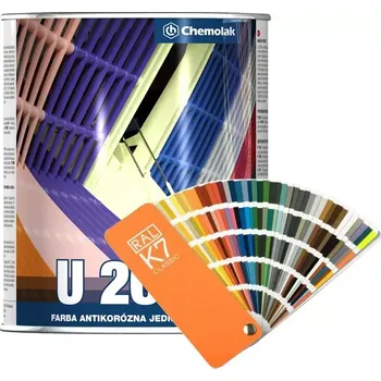 barva na kov FERRO COLOR U 2066 pololesk 2v1 - Míchaný odstín 0,8L