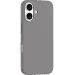Devia kryt Nature Series Silicone Magnetic Case pro iPhone 16 - Gray White