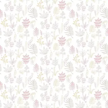 Tapeta Vliesová tapeta na zeď 13005, Mondobaby Bílá