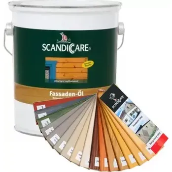 Olej na dřevo Fasádní olej SCANDICCARE - Tónovaný Jasan 3L
