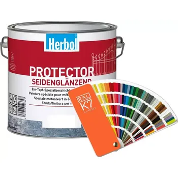 Lak na dřevo Barva na kov HERBOL Protector - Tónovaný Tónování dle vzorníku 2,5L