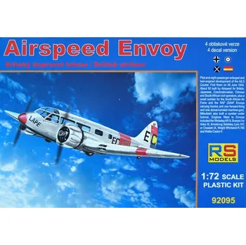 Plastikový model 1/72 Airspeed Envoy Cheetah engine (4x decals)