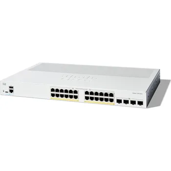 Switch Cisco Catalyst switch C1300-24FP-4X (24xGbE,4xSFP+,24xPoE+,375W) - REFRESH