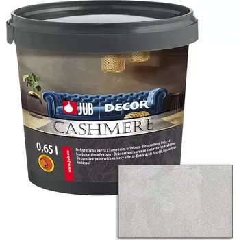 barva na zeď JUB Decor Cashmere 0,75L - Vnitřní dekorativní barva se sametovým efektem 518H
