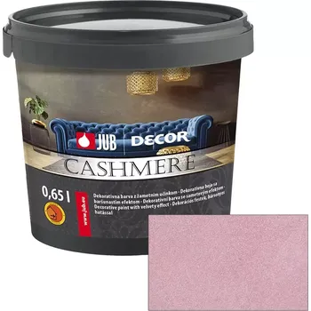 barva na zeď JUB Decor Cashmere 0,75L - Vnitřní dekorativní barva se sametovým efektem 517G