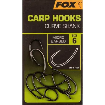 Rybářský háček Fox Curve Shank Carp Hooks Curve Shank - size 2