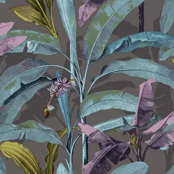 Tapeta Vliesová tapeta na zeď 18543, Flora černá