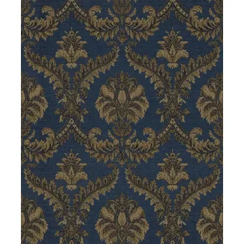 Tapeta Vliesová tapeta na zeď 23609, I Damashi Modrá;Zlatá