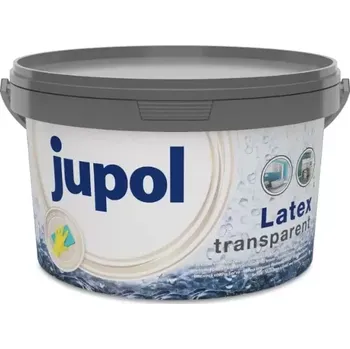 barva na zeď JUB Jupol Latextransparent - vysoce omyvatelný transparentní nátěr Transparentní