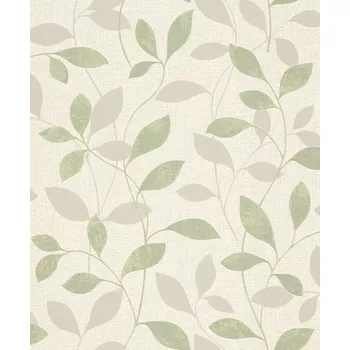 Tapeta Vliesová tapeta na zeď Rasch 639834, kolekce Andy Wand Krémová;Zelená