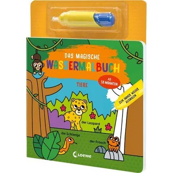 První čtění Das magische Wassermalbuch - Tiere - Pidde, Svenja