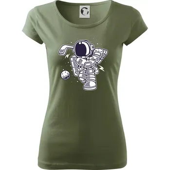 Dámské tričko Florbalátor - Dámské triko Pure - S ( Khaki )