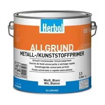 Lak na dřevo Univerzální základní nátěr HERBOL Allgrund 2,5L - Bílá