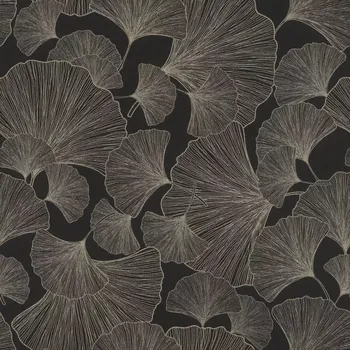 Tapeta Vliesová tapeta na zeď Rasch 462234, Rhapsody Černá;Zlatá