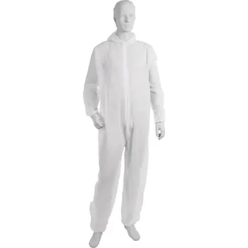 Jednorázový oděv Mercator Medical Mercator Ochranný oblek z netkané textilie, nesterilní, bilá - 1 kus Velikost: 3XL