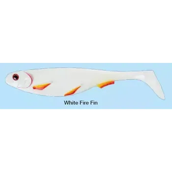 Umělá nástraha STROFT PREDATOR UV White Fire Fin - 14 cm 1ks