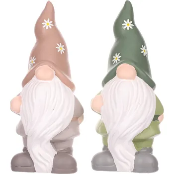 Vánoční ozdoba Autronic Trpaslík, mix 2 barev, keramika. - ALA894