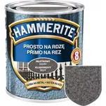 Hammerite přímo na rez kladívkový šedý Šedá kladívková 0,7L
