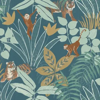 Tapeta Vliesová tapeta na zeď Caselio 102316638 ESCAPADE Modrá